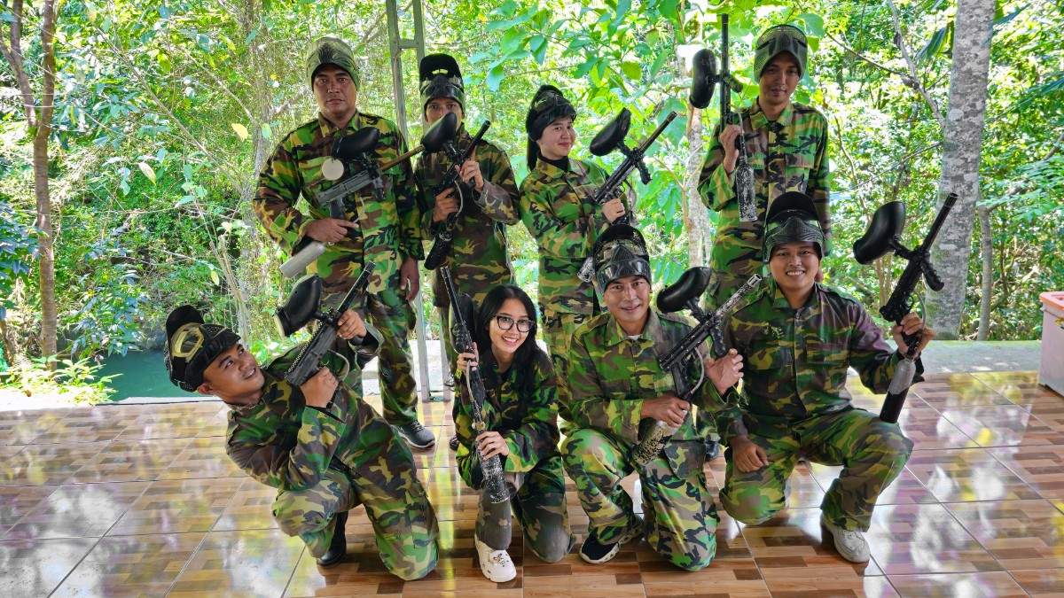 Paintball Citumang Pangandaran: Uji Adrenalin, Strategi dan Kekompakan